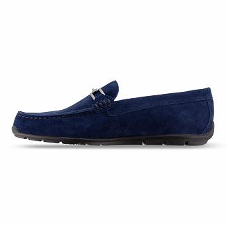 Men's Footjoy Club Casual Shoes Blue NZ-1938